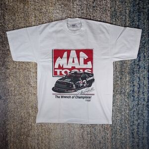 Vintage Dale Earnhardt #3 MAC NASCAR Single Stitch USA T-shirt